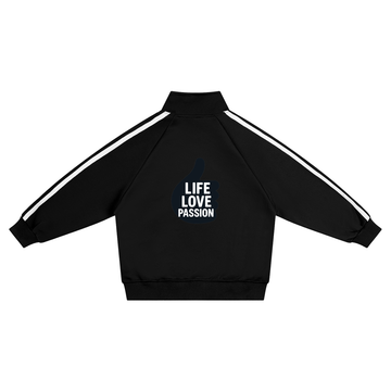 Kids’ Contrast Tape Coach Jacket